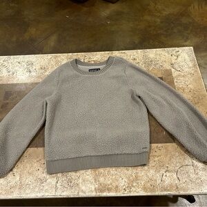Abercrombie and Fitch size medium fuzzy top